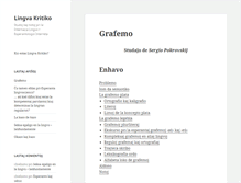 Tablet Screenshot of lingvakritiko.com
